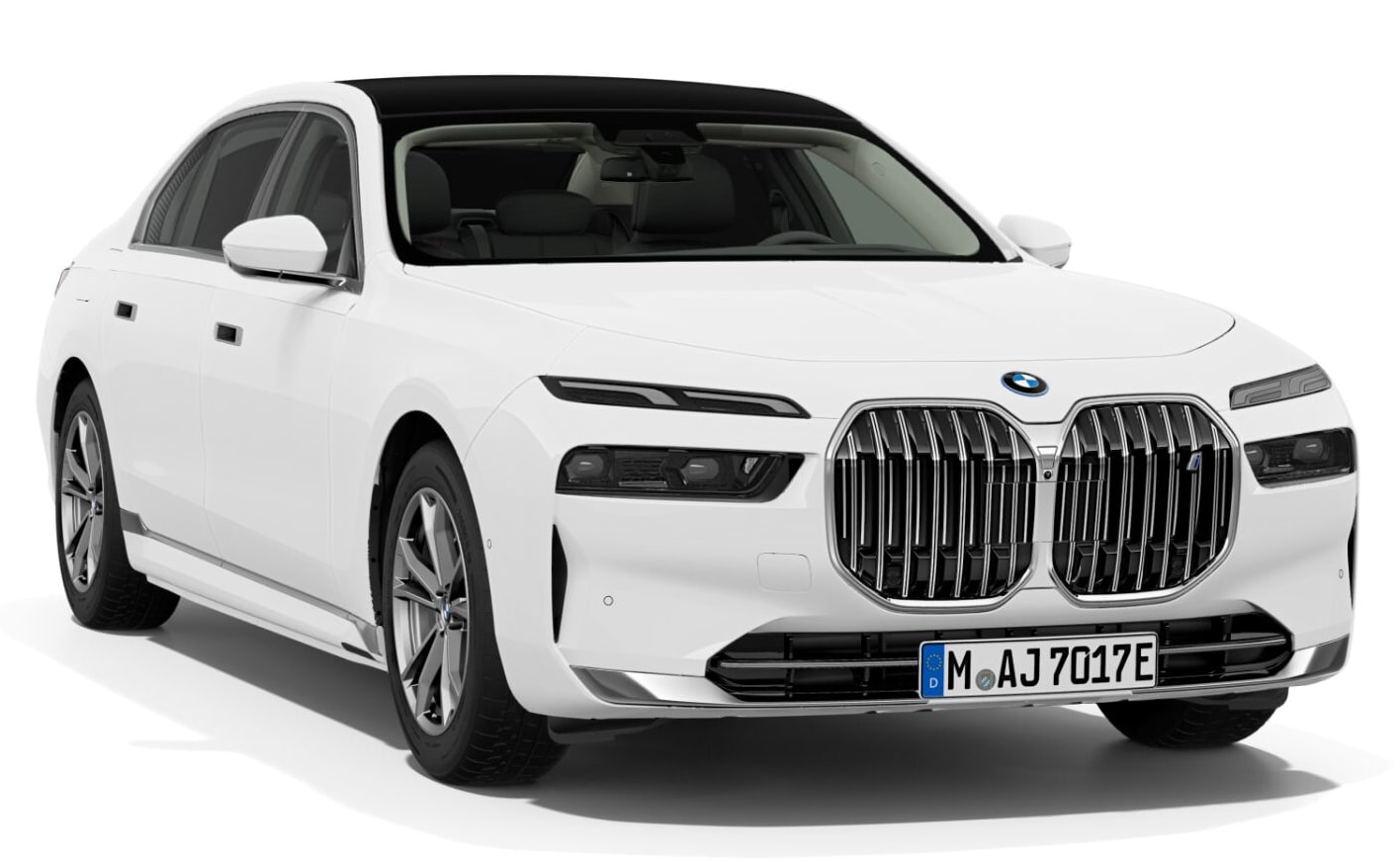 BMW i7 eDrive50 Limousine in Alpinweiß uni mit 19" LMR Doppelspeiche 903 Neuwagen (2025)