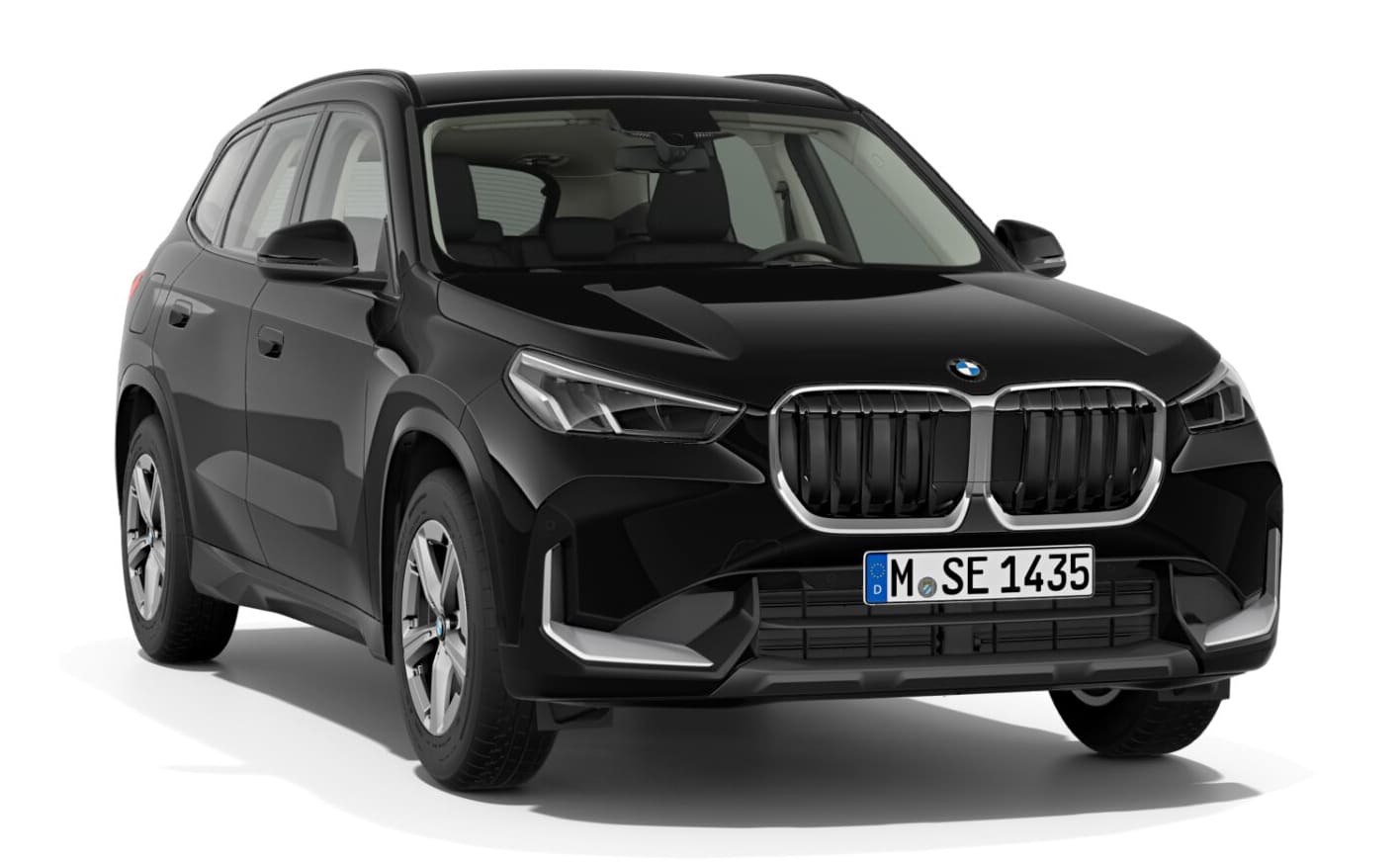 BMW X1 sDrive18d in Schwarz uni mit 17" LMR Sternspeiche 875 Neuwagen (2025)