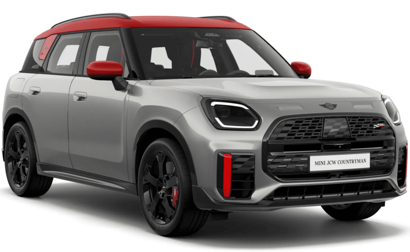 MINI John Cooper Works Countryman ALL4  in Melting Silver mit 19" John Cooper Works Runway Spoke black Neuwagen (2026)