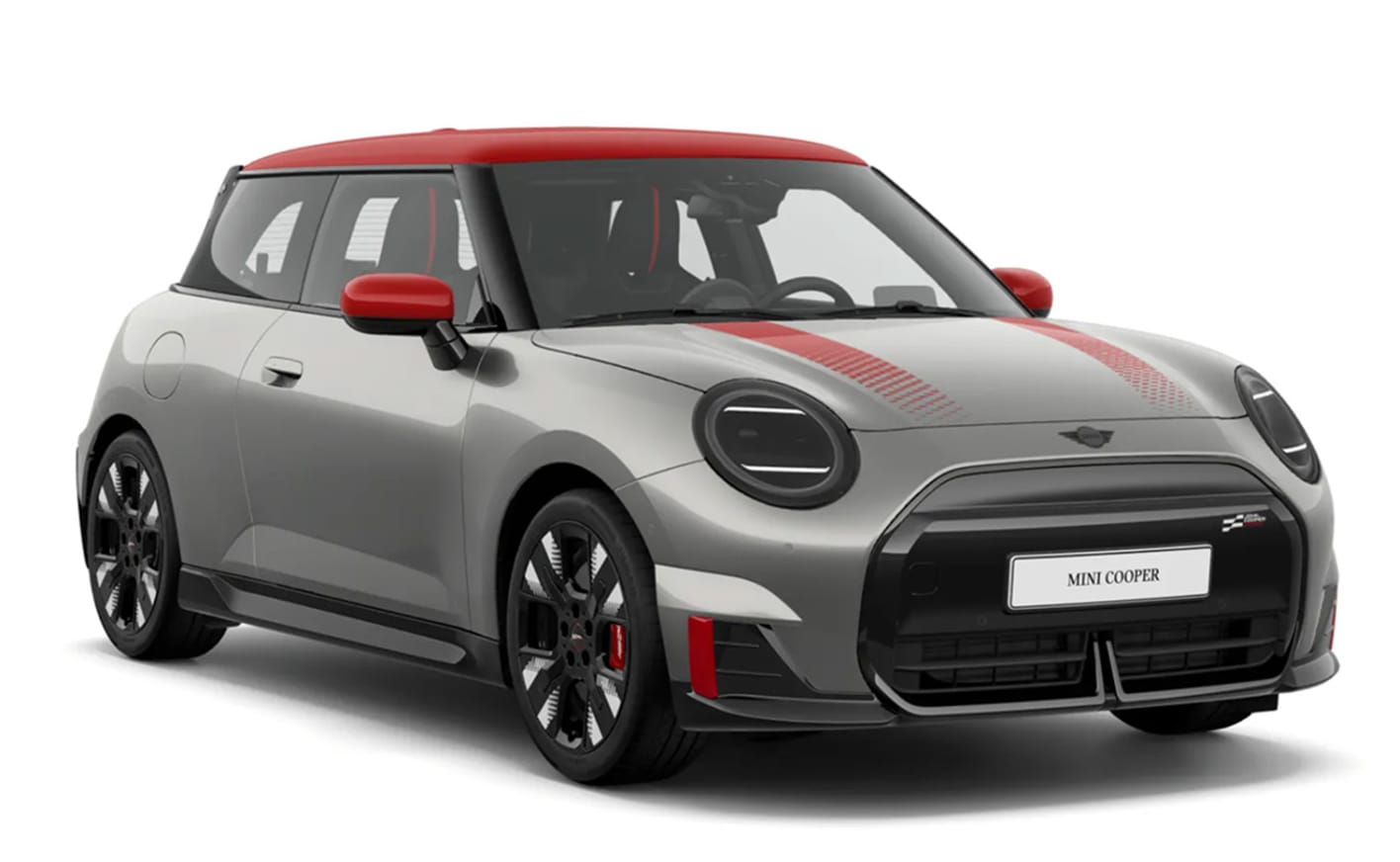MINI John Cooper Works Electric  in Melting Silver mit 18" John Cooper Works Mastery Spoke black Neuwagen (2026)
