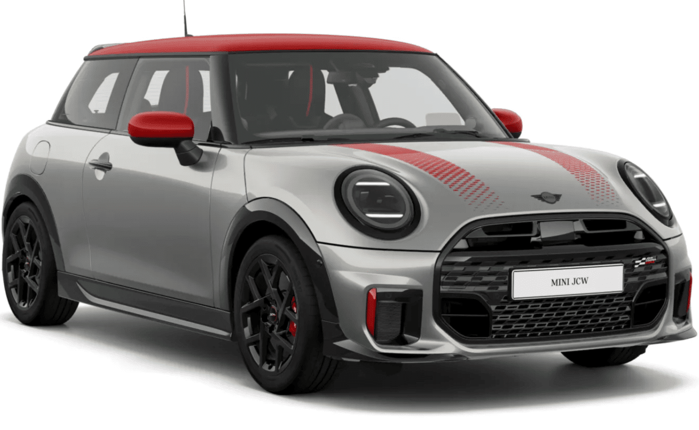 MINI John Cooper Works  in Melting Silver mit 17" John Cooper Works Sprint Spoke black Neuwagen (2026)