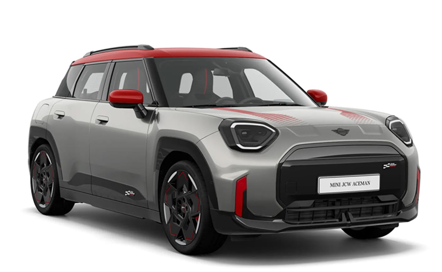 MINI John Cooper Works Aceman  in Melting Silver mit 19" John Cooper Works Strive Spoke 2-tone Neuwagen (2026)