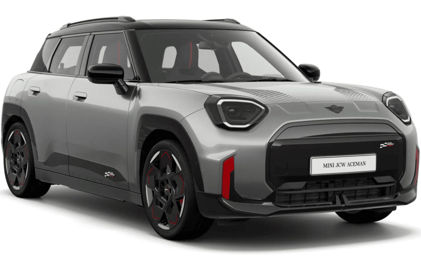 MINI John Cooper Works Aceman in Melting Silver mit 19" John Cooper Works Strive Spoke 2-tone with sport tires Neuwagen (2025)
